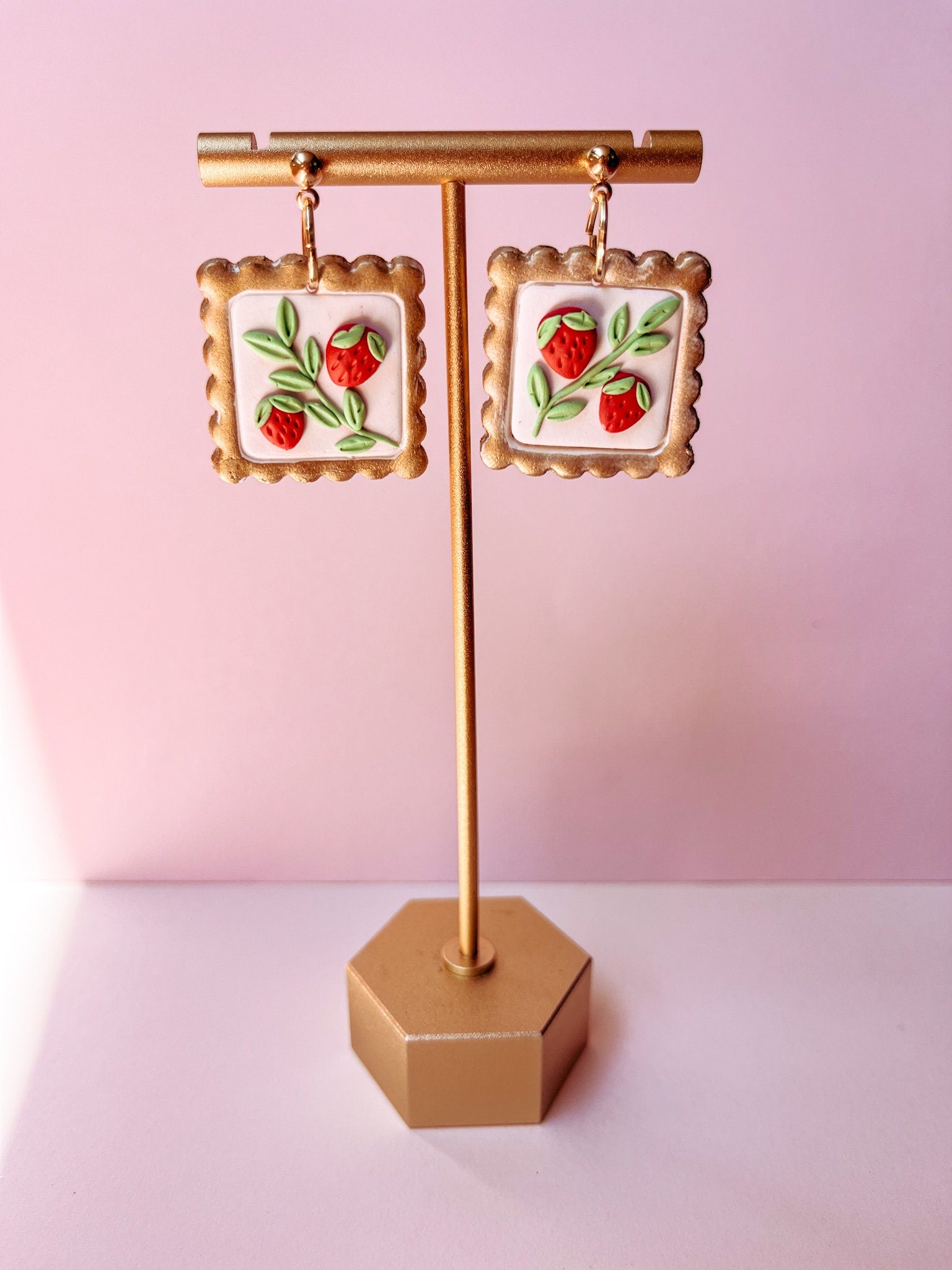 Fruit Postage Stamp Dangles