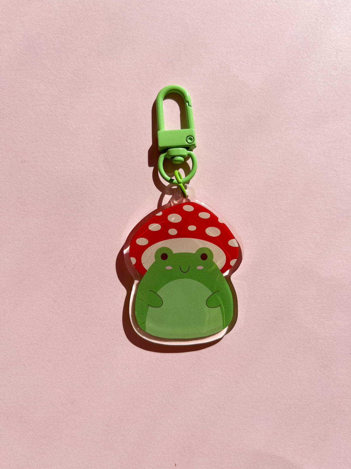 Mushroom Froggy Keychain