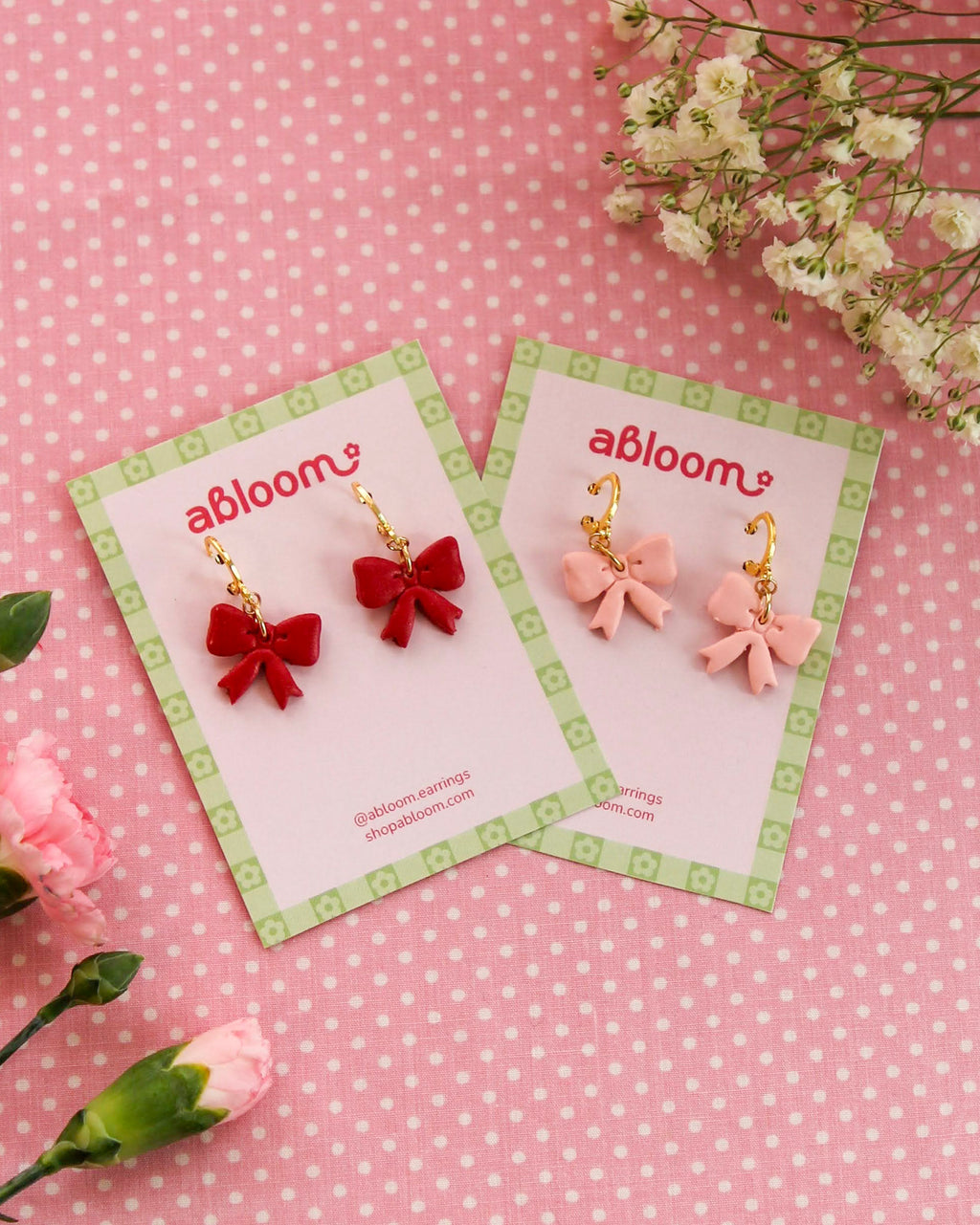 Mini Bow Earrings