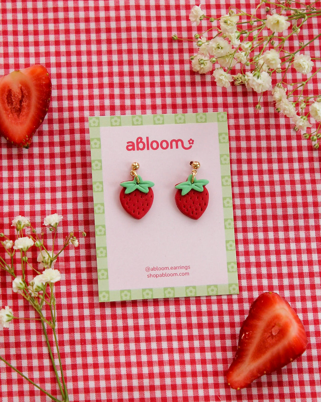 Strawberry Earrings