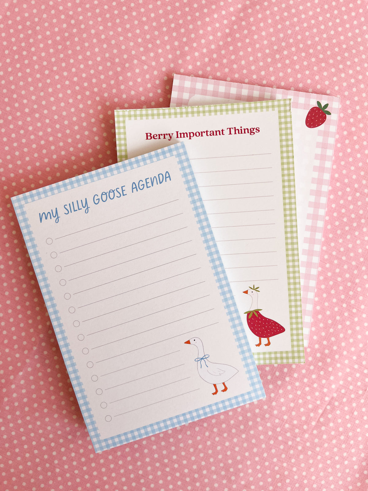 My Silly Goose Agenda Notepad