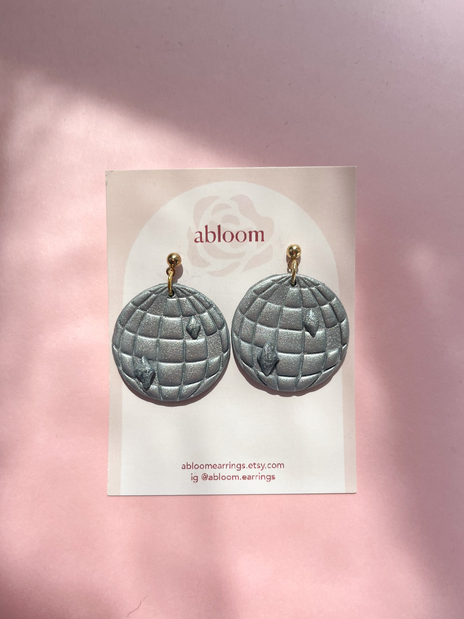 Disco Ball Earrings (Oopsy Daisy Collection)