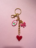 Pink/Red Coquette Bag Charm (Oopsy Daisy Collection)