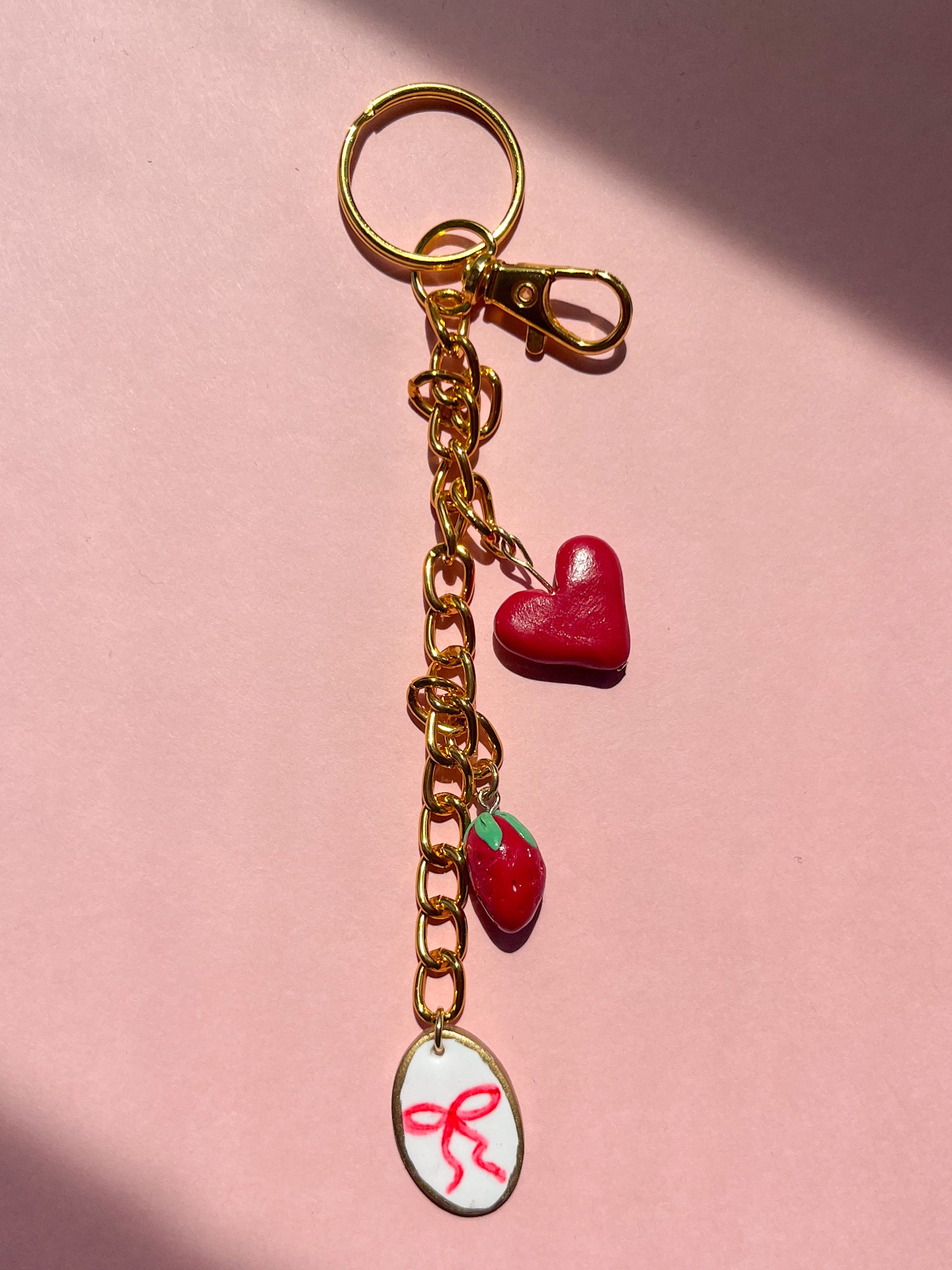 Red Coquette Bag Charm (Oopsy Daisy Collection)