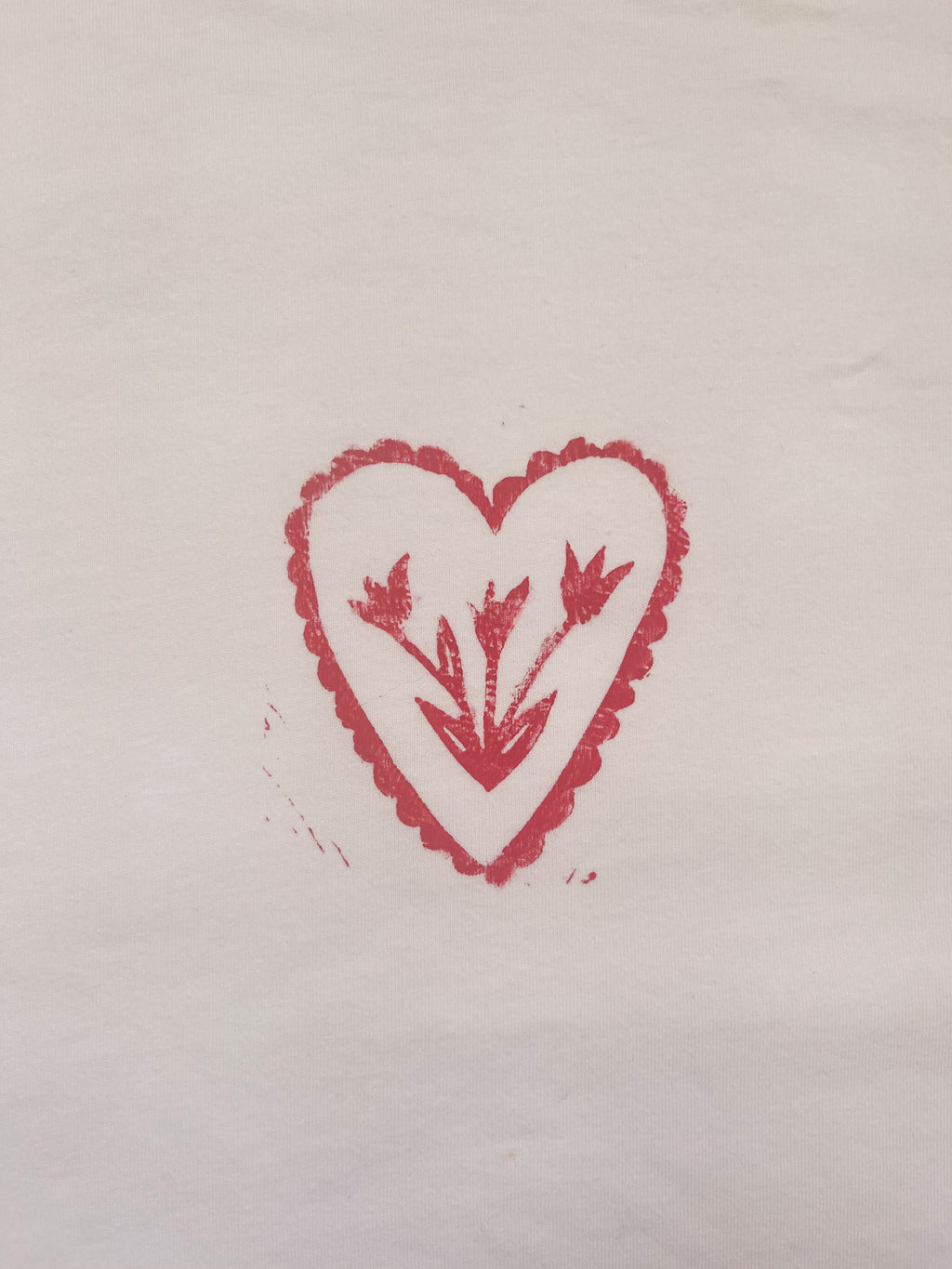 Floral Heart Boxy Tee (Oopsy Daisy Collection)