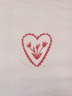 Floral Heart Boxy Tee (Oopsy Daisy Collection)