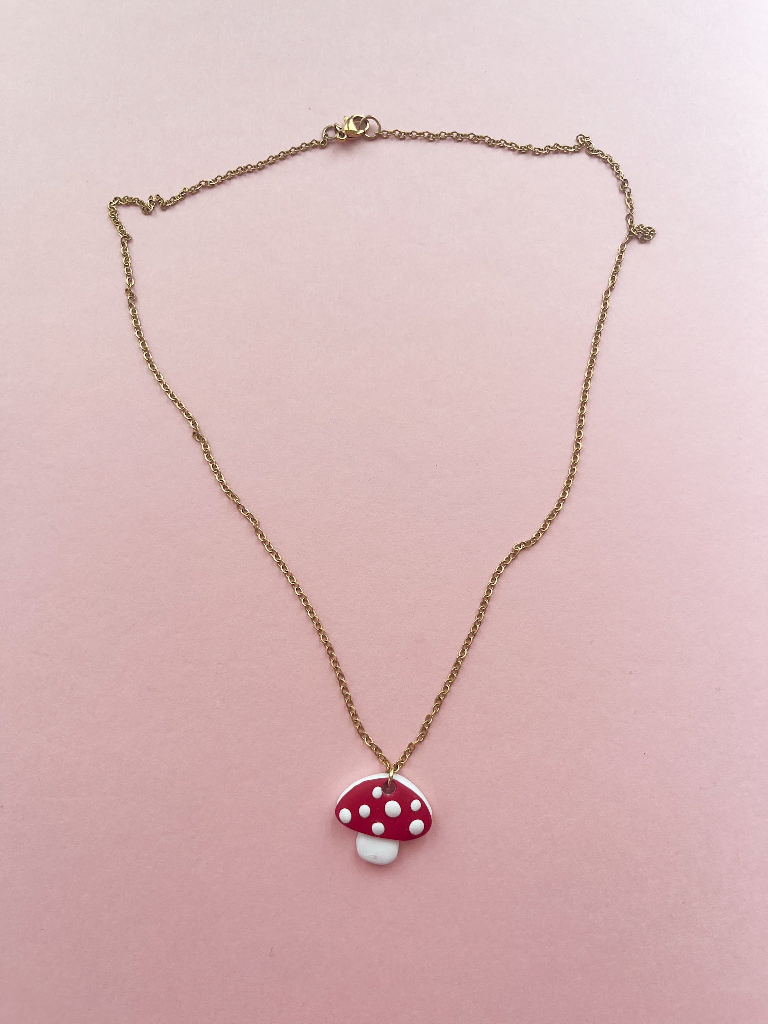 Mushroom Necklace (Oopsy Daisy Collection)