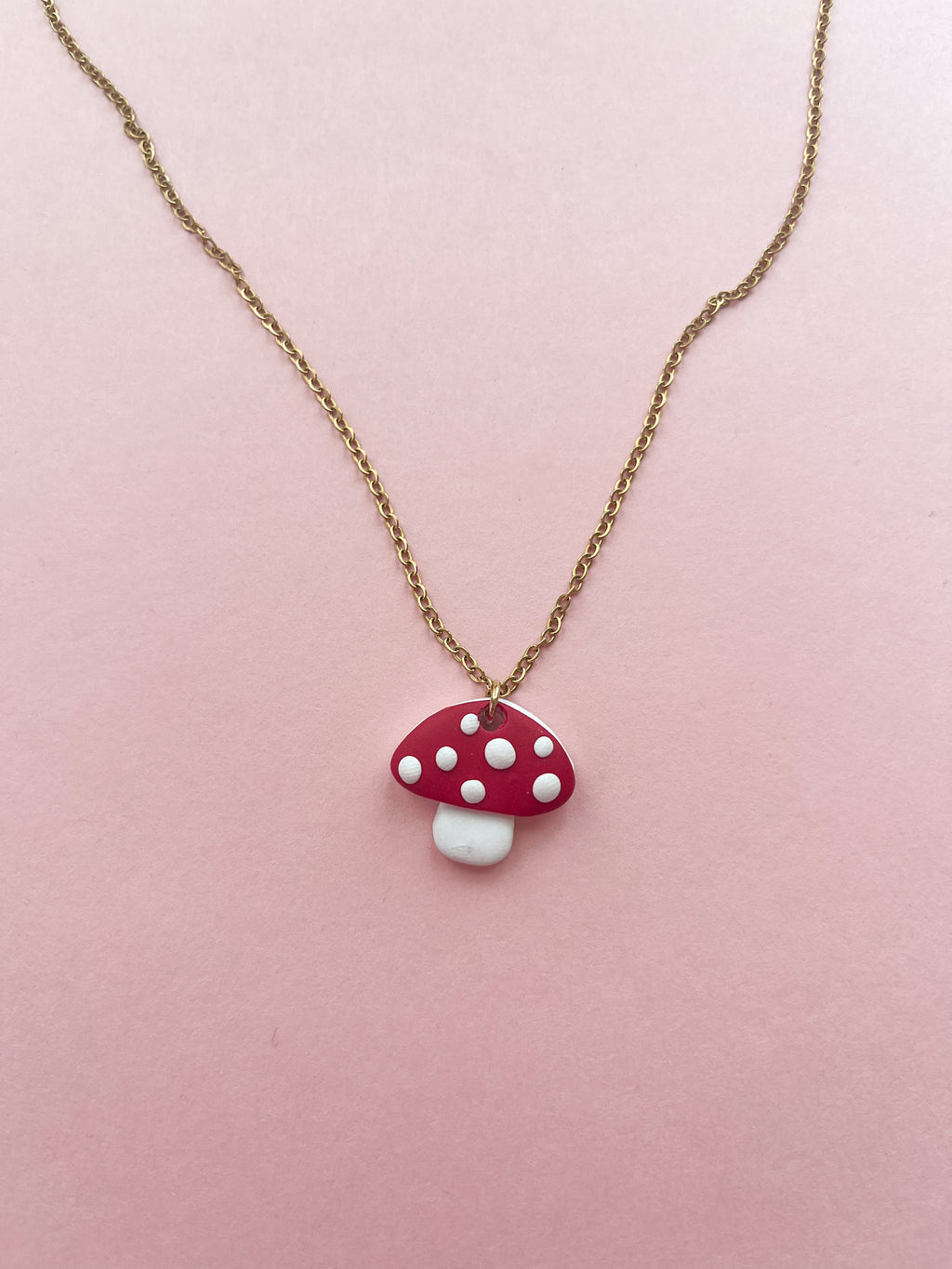Mushroom Necklace (Oopsy Daisy Collection)