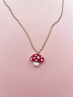 Mushroom Necklace (Oopsy Daisy Collection)