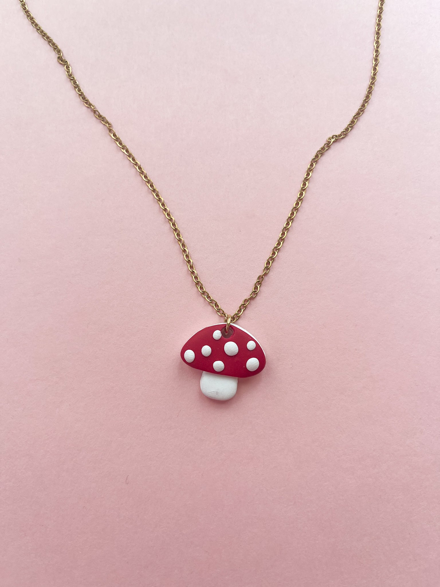 Mushroom Necklace (Oopsy Daisy Collection)