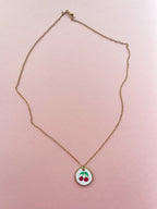 Cherry Charm Necklace (Oopsy Daisy Collection)