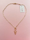 Tulip Charm Necklace (Oopsy Daisy Collection)