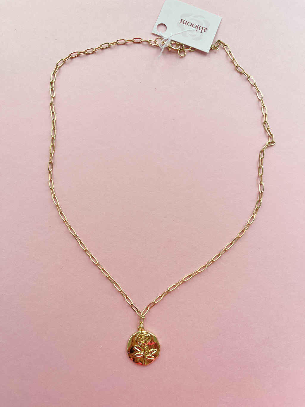 Rose Charm Necklace (Oopsy Daisy Collection)