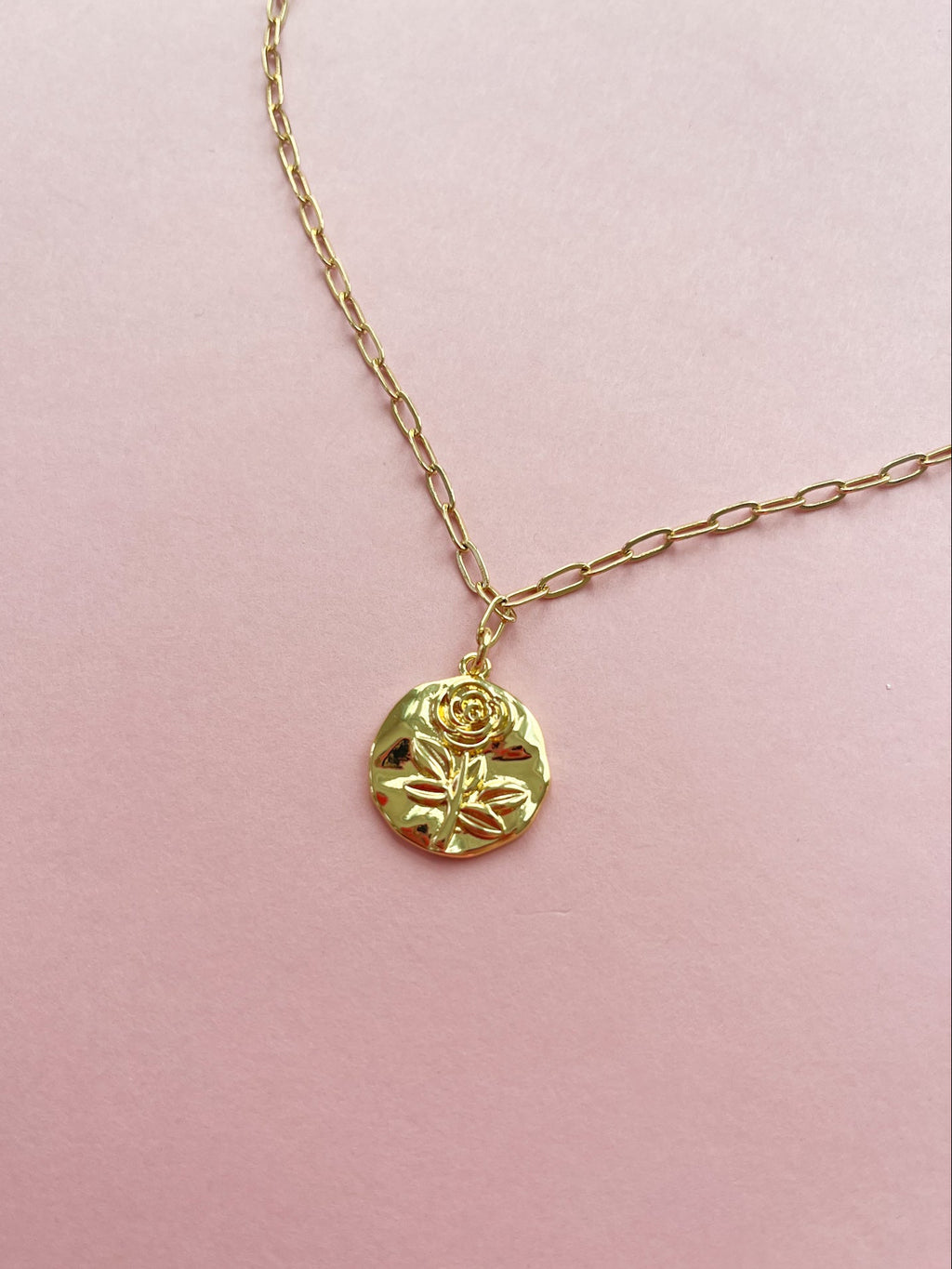 Rose Charm Necklace (Oopsy Daisy Collection)