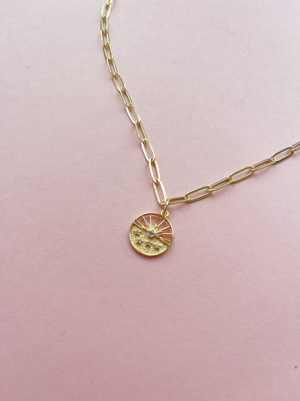 Sun Horizon Charm Necklace (Oopsy Daisy Collection)