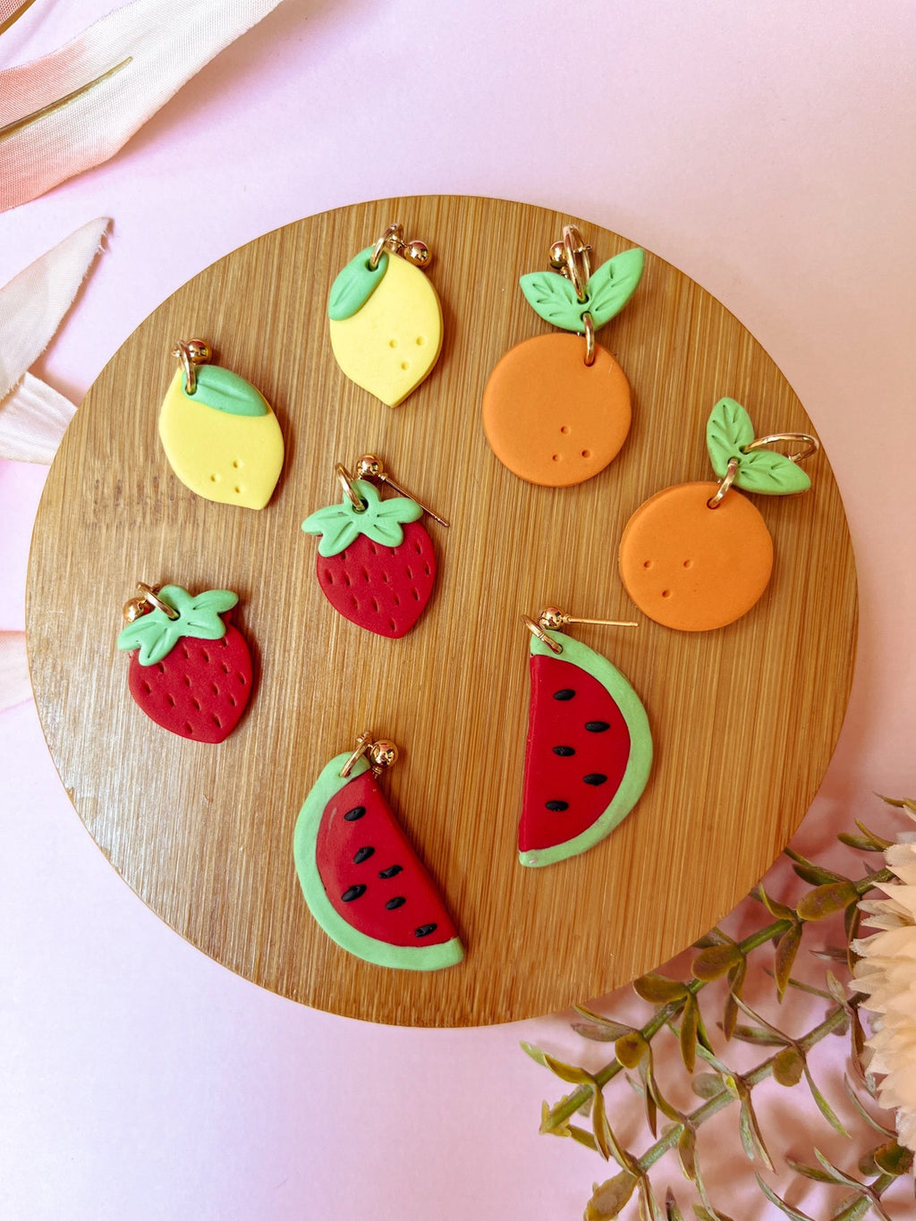 Lemon Earrings