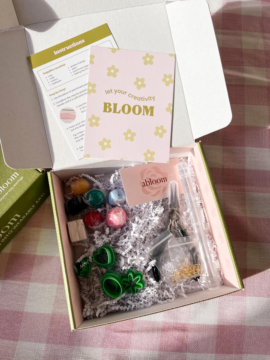 DIY Polymer Clay Earrings Kit