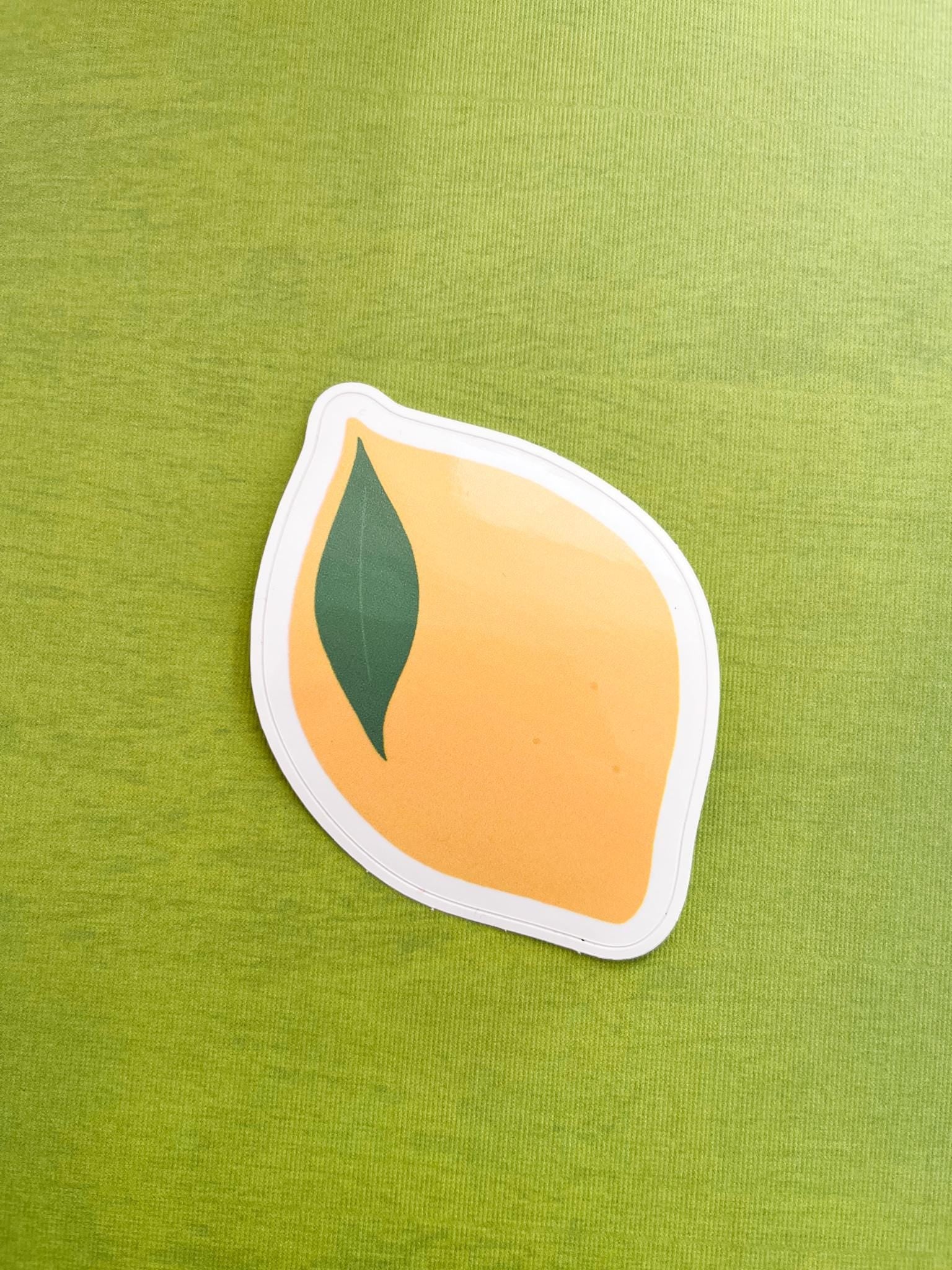 Lemon Sticker