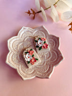 Soft Spring Blooms Arch Earrings
